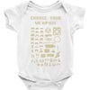 choose your weapon best trending Baby Bodysuit