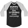 grandmas nannys 3/4 Sleeve Shirt