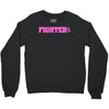fighter breast cancer Crewneck Sweatshirt