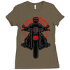 night rider Ladies Fitted T-Shirt