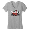 zombies love you, ideal birthday gift or present Women's V-Neck T-Shirt