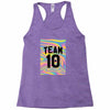 Holographic Team 10 Racerback Tank