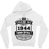 Made In 1944 And Still Awesome Zipper Hoodie