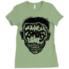 zombie Ladies Fitted T-Shirt