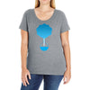 ilmuwan Ladies Curvy T-Shirt