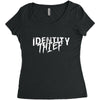 identity thief Women's Triblend Scoop T-shirt