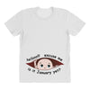 January Peeking Out Baby Boy All Over Women's T-shirt