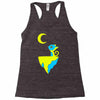 moon cat Racerback Tank