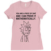 mathematically Ladies Fitted T-Shirt