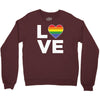 lgbt love Crewneck Sweatshirt