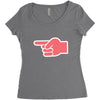 look late Women's Triblend Scoop T-shirt