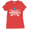 Worlds Best Abuelo Ever Ladies Fitted T-Shirt