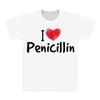 I Love Penicillin All Over Men's T-shirt