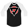 red black zero 3/4 Sleeve Shirt