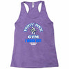 party rock gym i work out lmfao sexy and i kow it Racerback Tank