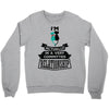 I Am Cat Actually In A Very Commited Relationship Crewneck Sweatshirt