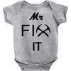 mr fix it handy man Baby Onesie