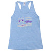 good wine good friends Racerback Tank