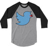 boy bird 3/4 Sleeve Shirt