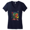 super suits Women's V-Neck T-Shirt