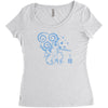 the air power Women's Triblend Scoop T-shirt
