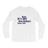 june 6 birthbay Long Sleeve Shirts