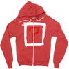 where is the love Zipper Hoodie