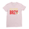 drinky crow Ladies Fitted T-Shirt