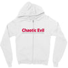 chaotic evil Zipper Hoodie