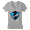 stay gamer Women's V-Neck T-Shirt