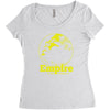 empire enterprises Women's Triblend Scoop T-shirt
