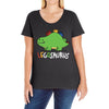 legosaurus Ladies Curvy T-Shirt