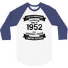 Premium Vintage 1952 3/4 Sleeve Shirt