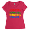 heathers girls and veronica Women's Triblend Scoop T-shirt