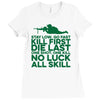 stay low Ladies Fitted T-Shirt