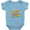 chasing windmills Baby Onesie
