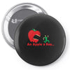 an apple a day Pin-back button