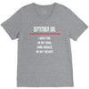 September Girl V-Neck Tee