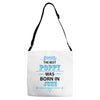 The Best Poppy Was Born In June Adjustable Strap Totes