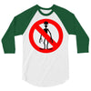 stop alien 3/4 Sleeve Shirt