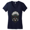 native american Women's V-Neck T-Shirt