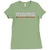 momo auto tuning motori Ladies Fitted T-Shirt