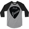pick jesus bible 3/4 Sleeve Shirt