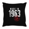 Made In 1963 All Original Parts Throw Pillow