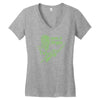 zombie bro (2) Women's V-Neck T-Shirt