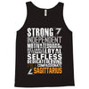Strong Independent Motivated Sagittarius Tank Top