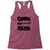 cereale tueur cuillere Racerback Tank