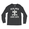 real men love cats (2) Long Sleeve Shirts