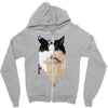 cat1 Zipper Hoodie