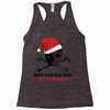 skull christmas Racerback Tank